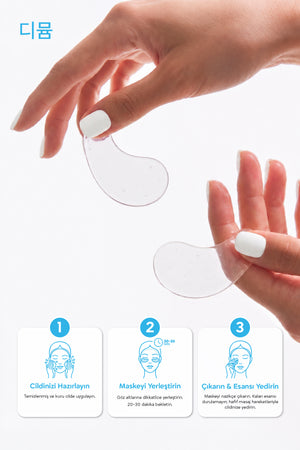 Peptide Hydrogel Eye Patch (5'li Paket)